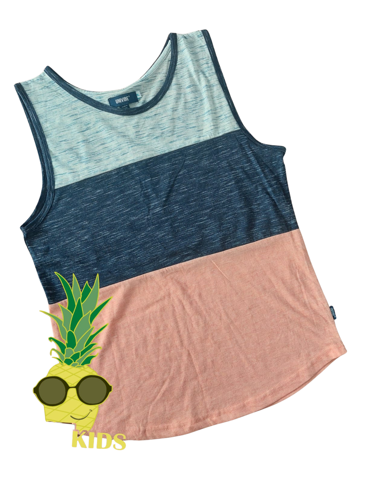 Univibe – Tank color-block – NIÑO (hombre) Talla XL (12/14)