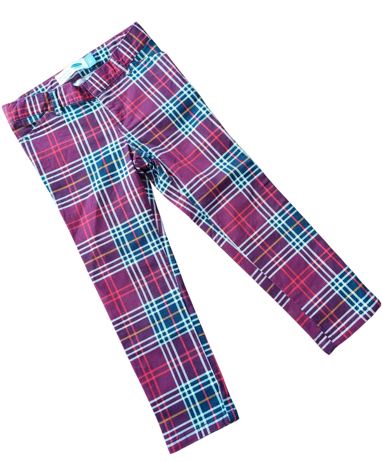 Old Navy – Pantalón tartán 4 años – Para niña (mujer).