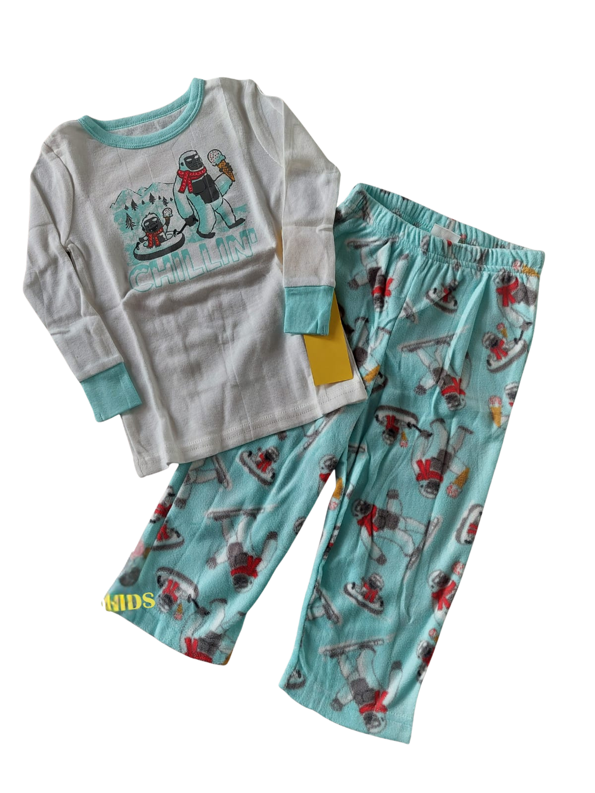 Pijama térmica 2 piezas “Chillin’” – Cat & Jack (talla 18 meses)