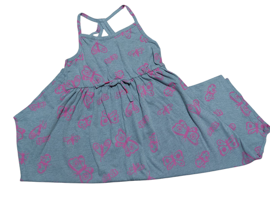 Vestido Casual de Mariposas – Cat & Jack (Talla S 6/6X)