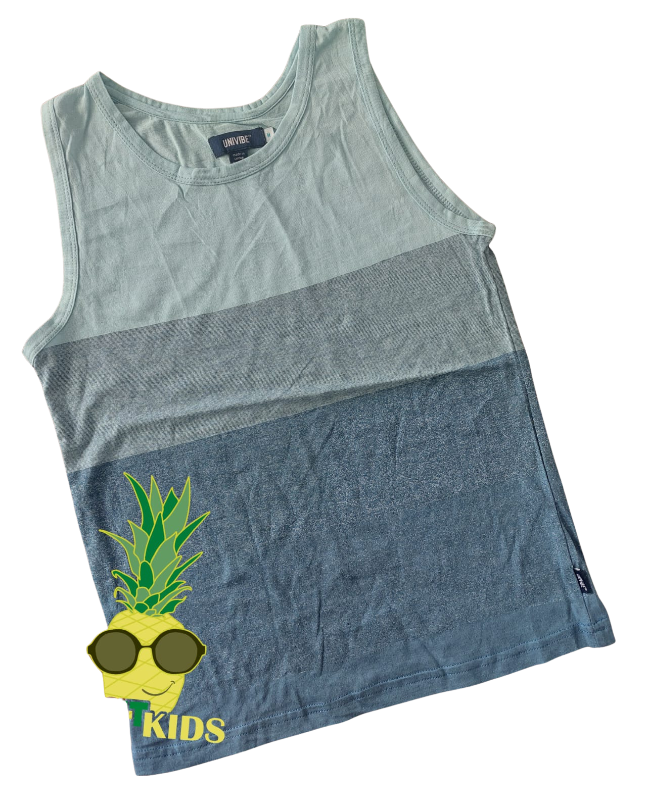 Univibe – Tank color-block – NIÑO (hombre) Talla M (8/10)