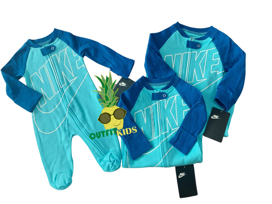 Mameluco Nike – NIÑO (hombre) Tallas 0–3 m, 3 m, 9 m