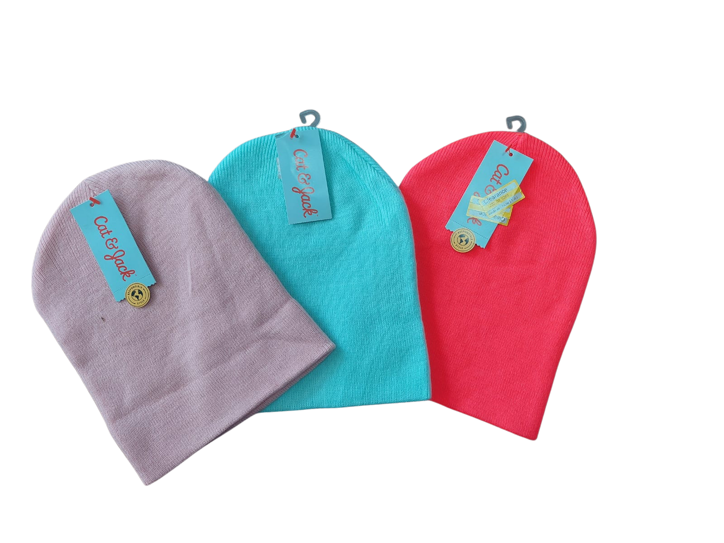 Gorros Cat & Jack – Trío de color Para niña/niño (unisex).