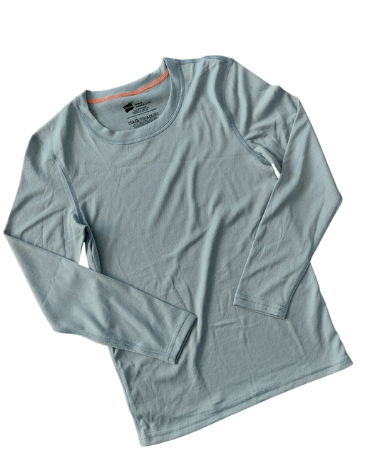 Hanes – Playera manga larga básica 6–7 años – Para niño (hombre).