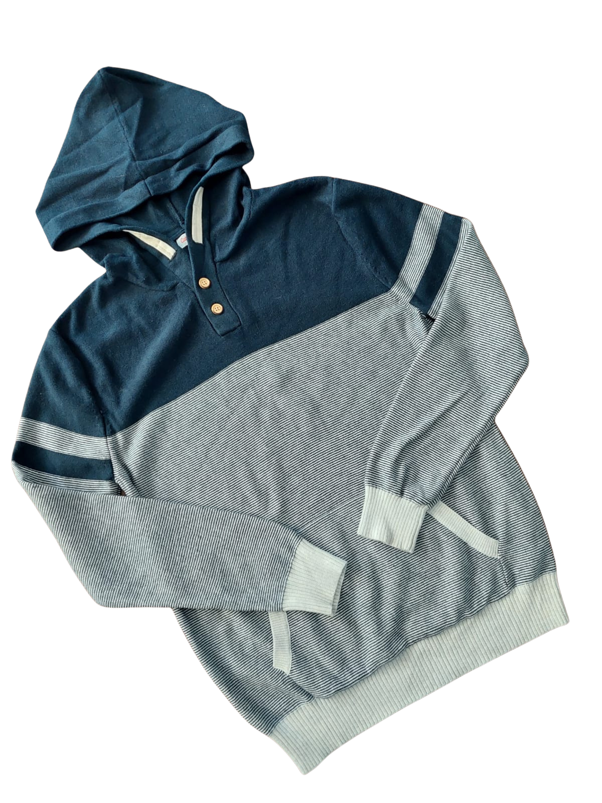 Cat & Jack – Hoodie Henley Para hombre (niño/teen).