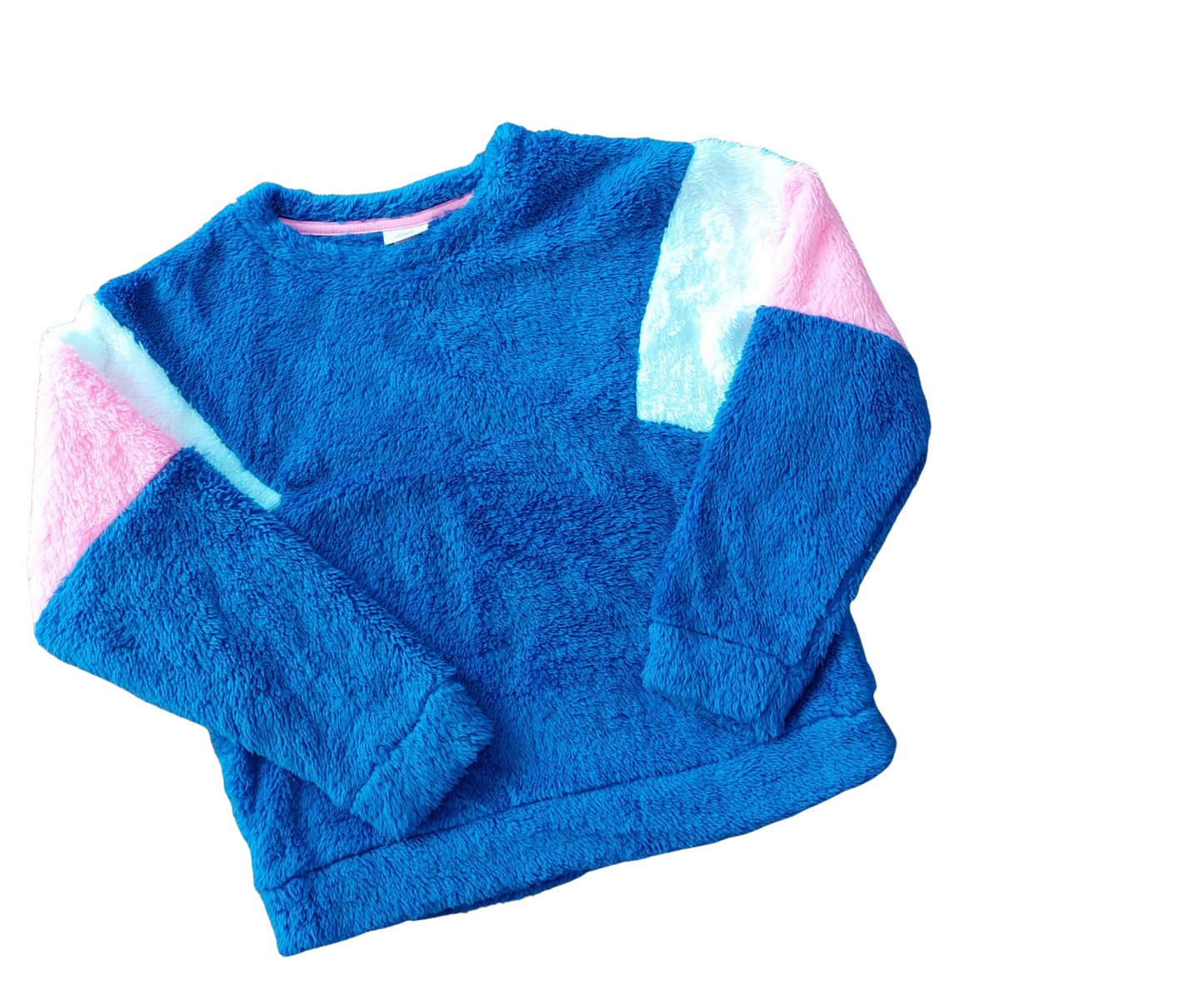 More Than Magic – Suéter peluche colorblock – Para mujer (niña).