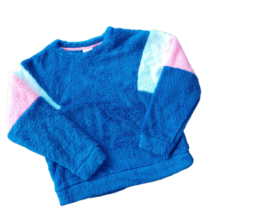 More Than Magic – Suéter peluche colorblock – Para mujer (niña).