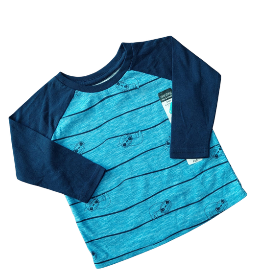 Okie Dokie – Playera raglán “perezosos” – Para hombre (bebé).