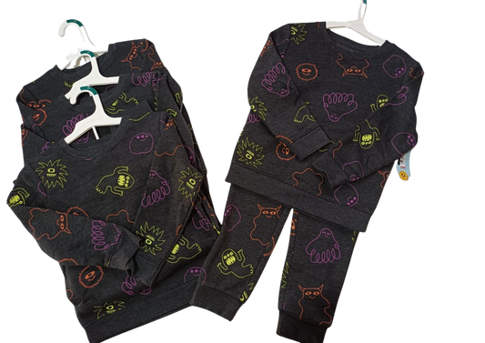 Conjunto “Monstruitos” polar – Halloween
