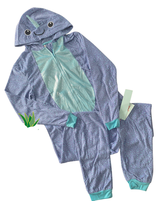onesie “narval mágico” con capucha – cat & jack (talla 14 años)