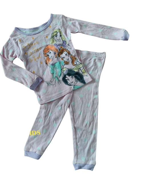 pijama 2 piezas princesas Disney – talla 2 años