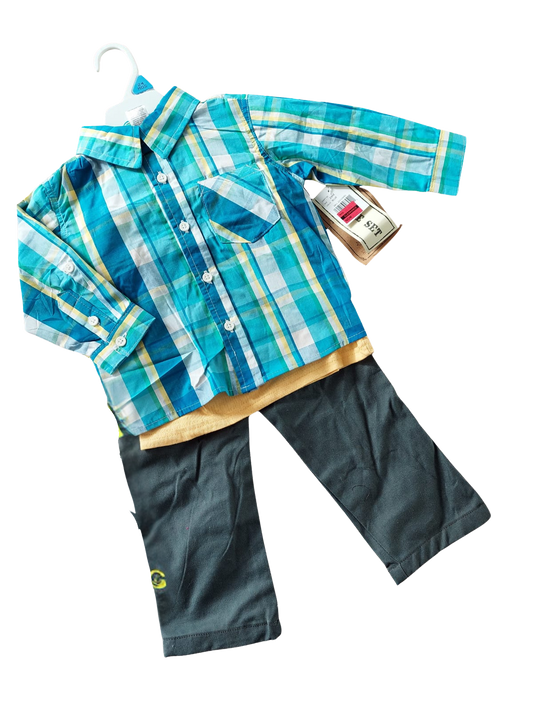 set 3 piezas “cool explorer” – little rebels (talla 2 años)
