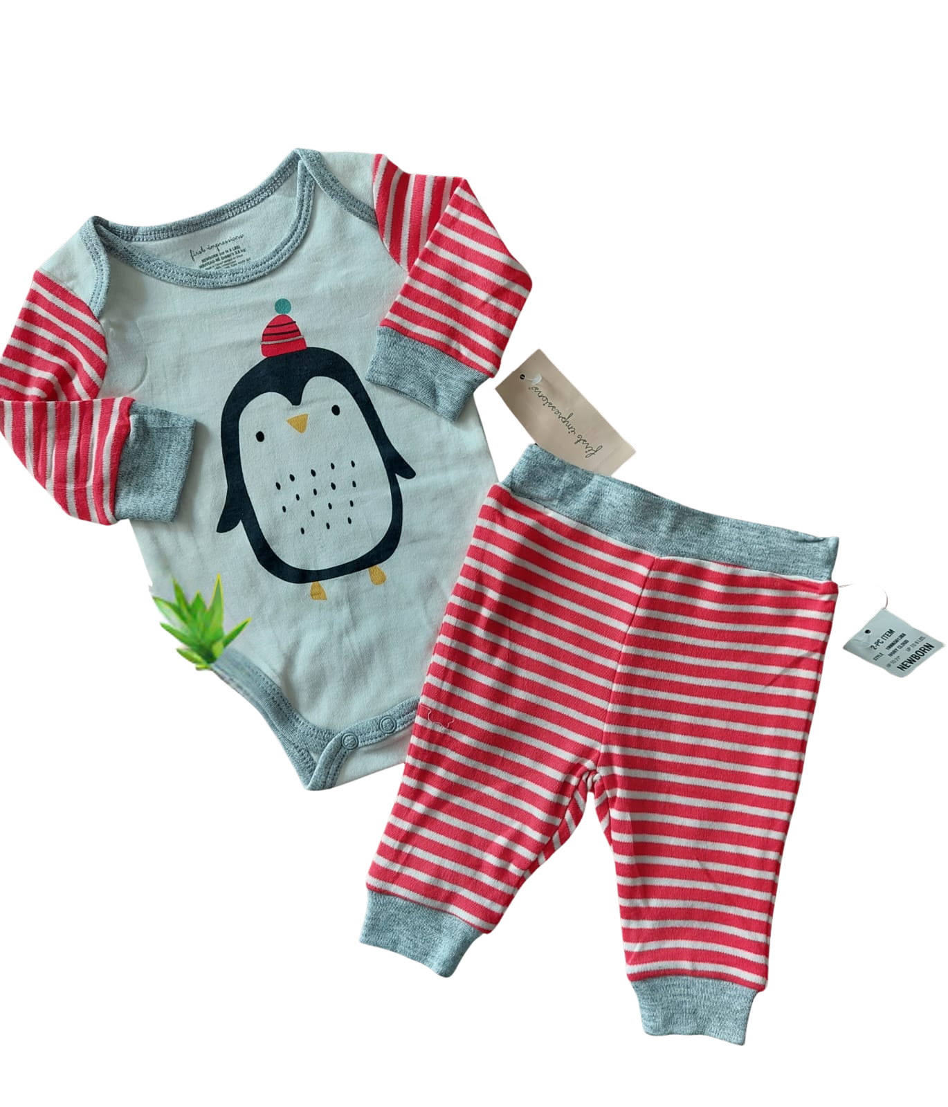 set 2 piezas “penguin cozy” – first impressions (talla RN)