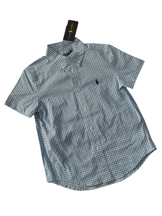 camisa vichy “mini polo” – Ralph Lauren (6 años)