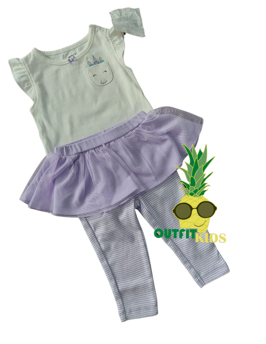 set “tutú unicornio” – Carter’s (6 meses)