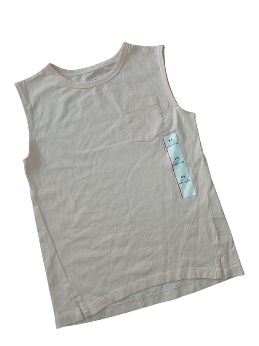 Playera Sin Mangas Rosa Pálido – Cat&Jack (Talla XS 4‑5 años)