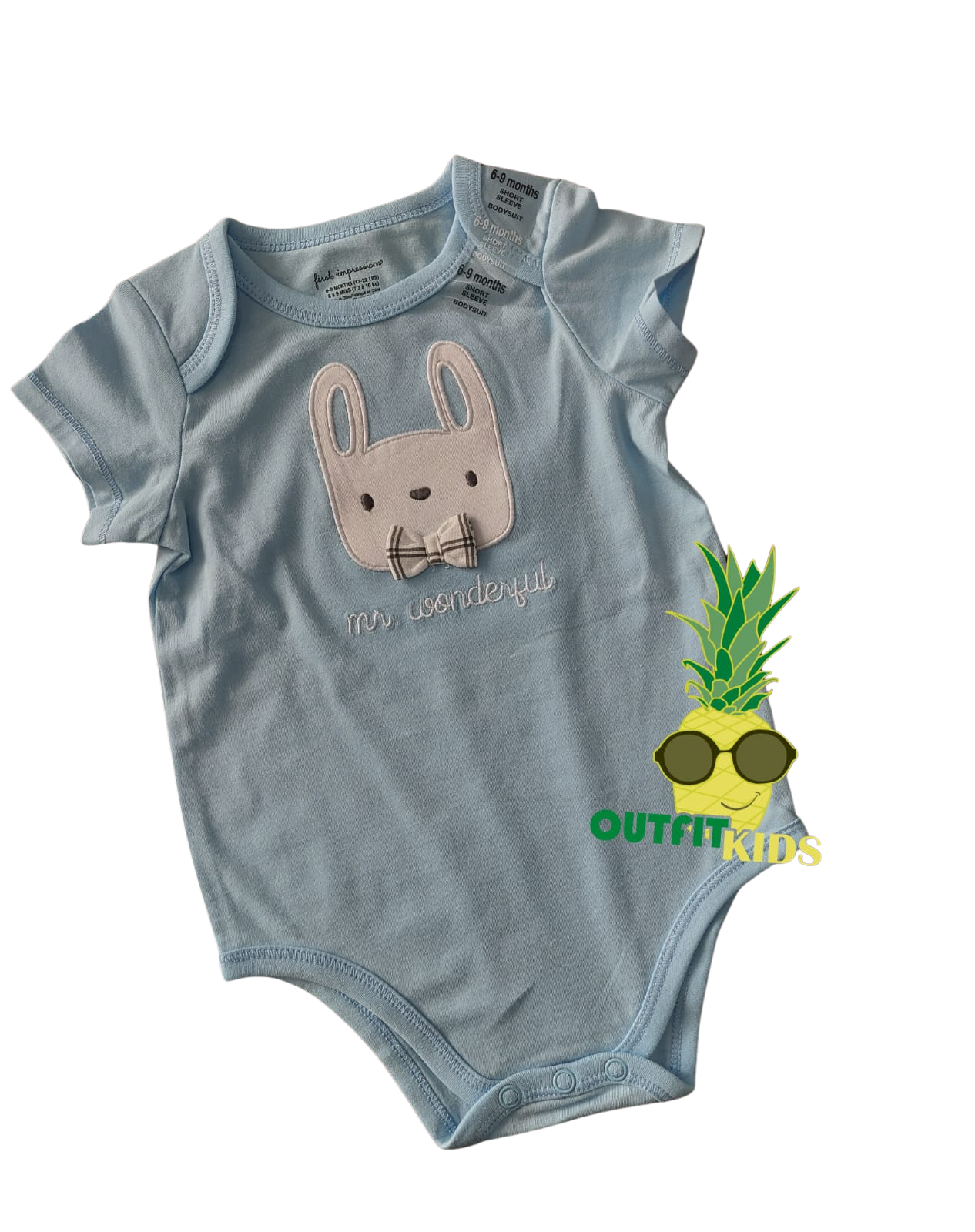 body “mr. wonderful” – first impressions (6–9 meses) – NIÑO (hombre)