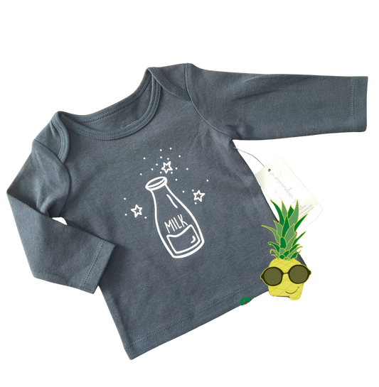 playera manga larga “milk” – RN – UNISEX