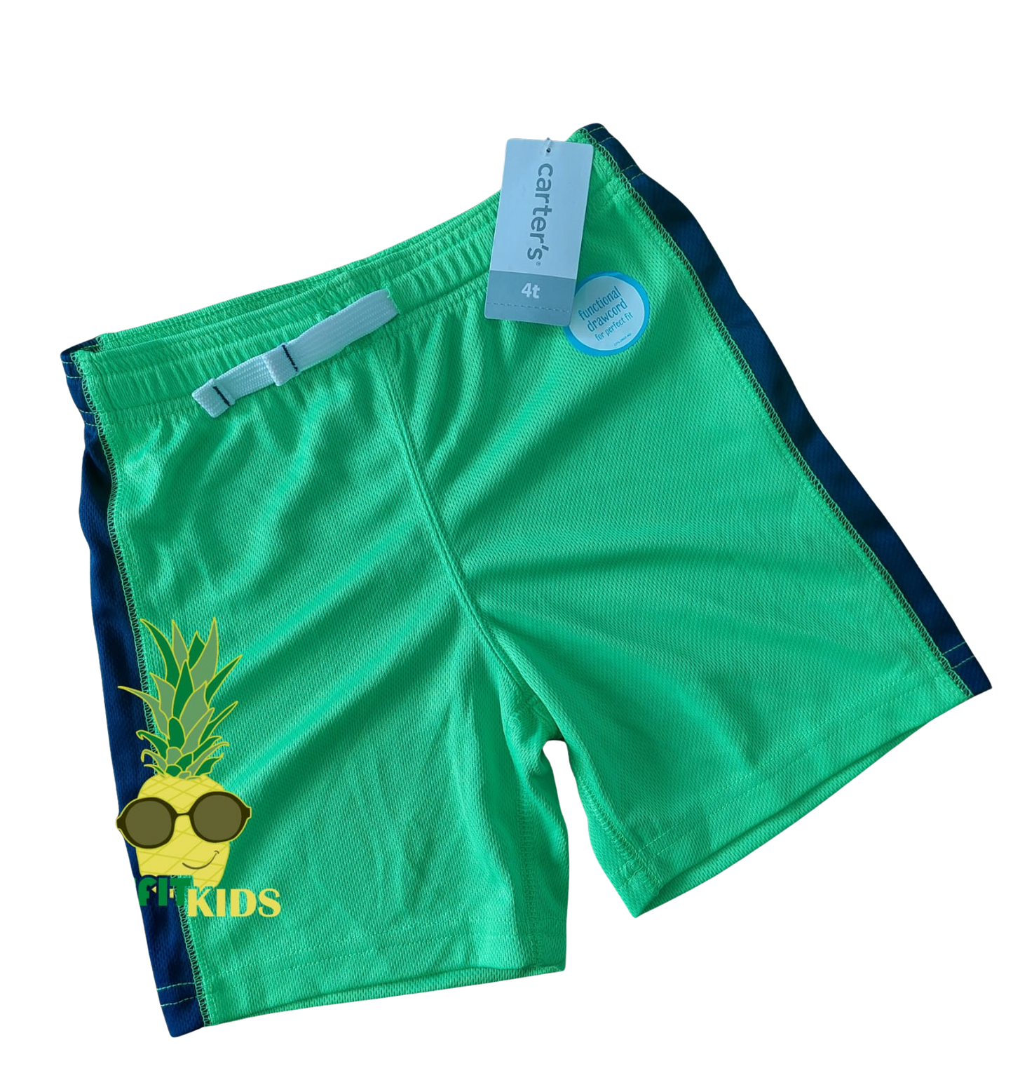 short deportivo verde – 4 años – NIÑO