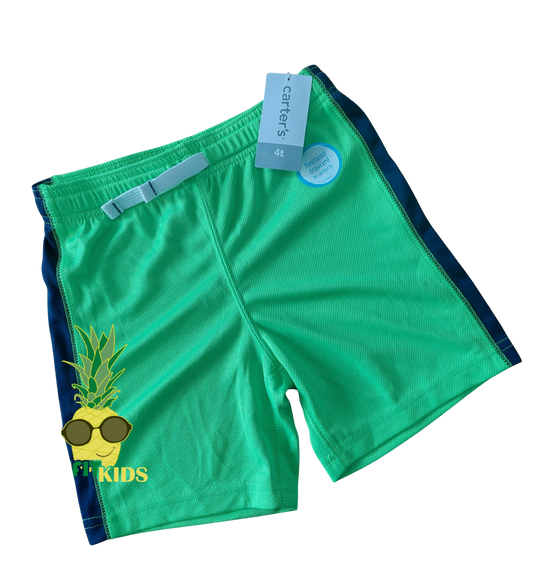 short deportivo verde – 4 años – NIÑO