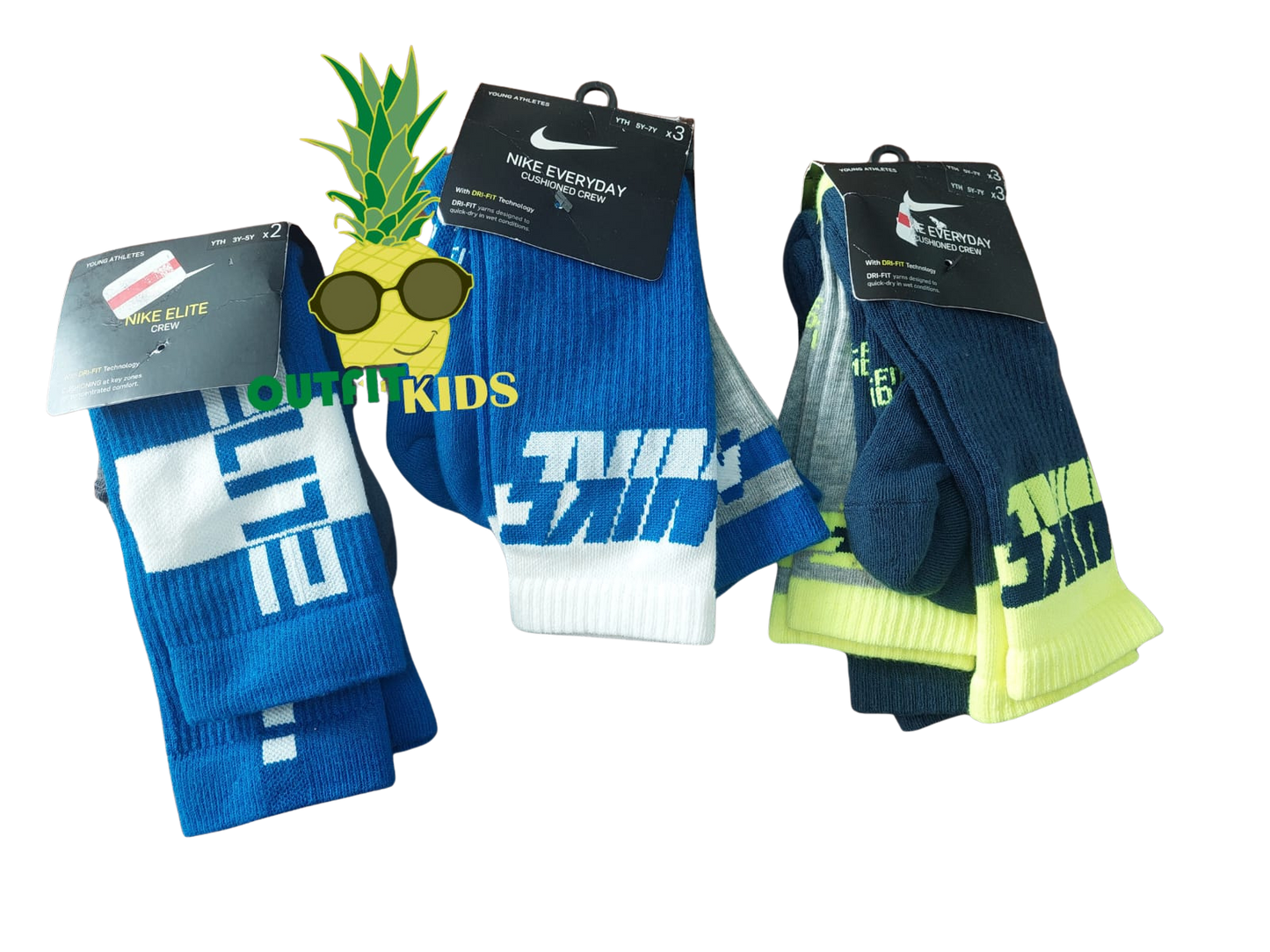 calcetines nike – 3–5 y 5–7 años – NIÑO