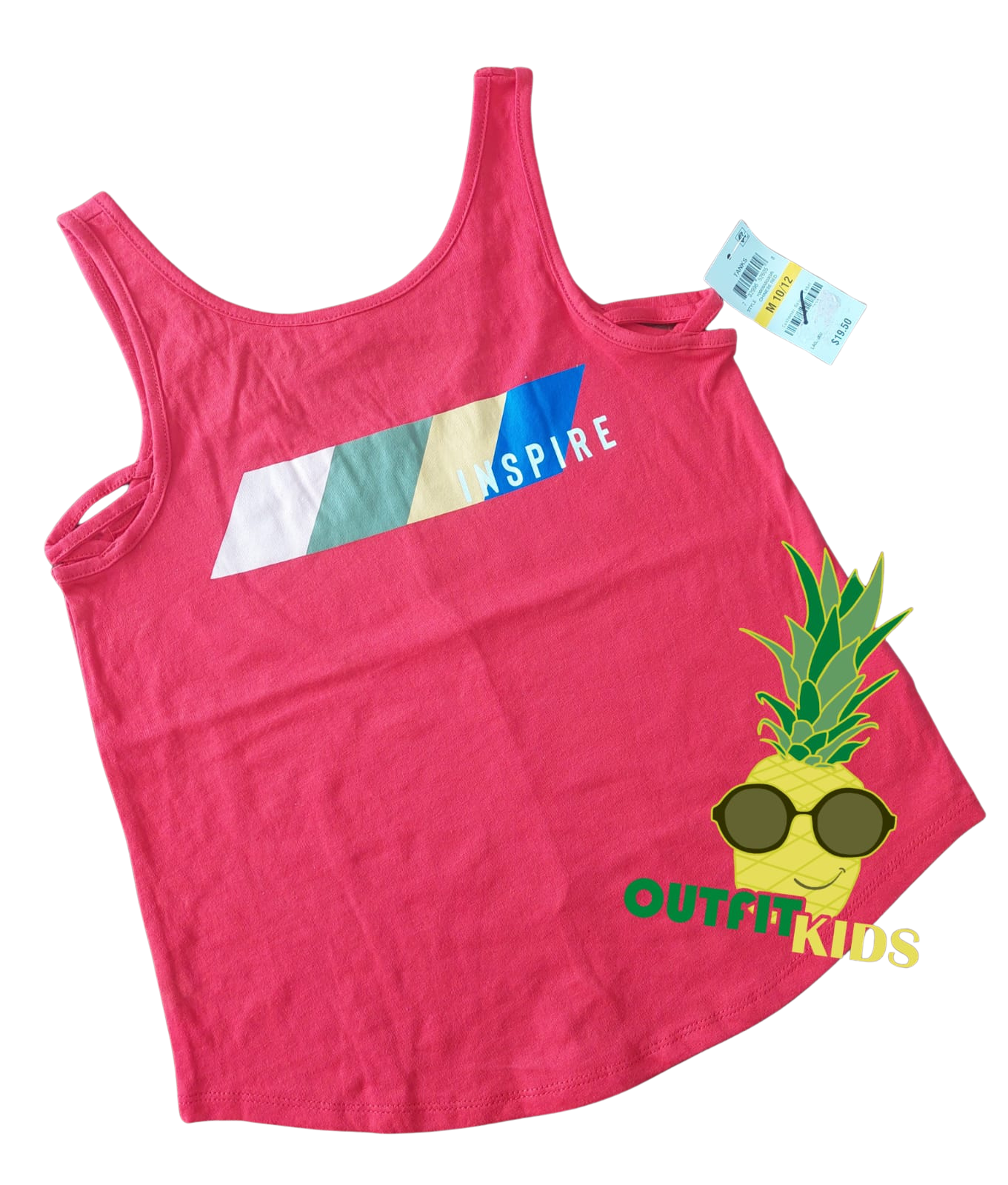 Ideology – Tank “INSPIRE” – NIÑA (M 10–12 años)