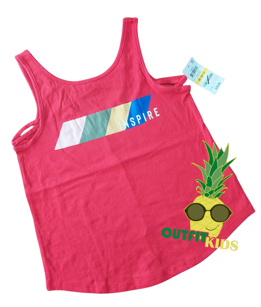 Ideology – Tank “INSPIRE” – NIÑA (M 10–12 años)